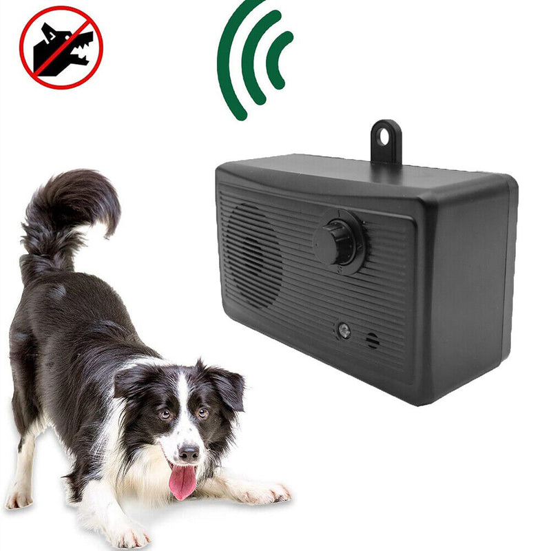 Ultrasonic Pet Repeller Suppressor Outdoor Dog Sonic Bark Controller Tool Newly