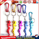 Multifunctional Aluminum Alloy Bottle Opener Beauty Cartoon Keychains  Newly