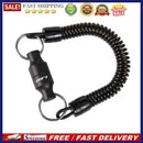 Magnetic Net Release Magnet Clip Holder Retractor with Cord for Fly Fishing