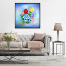 5D Full Round Diamond Painting diy Flower Embroidery Cross Stitch Home Decor