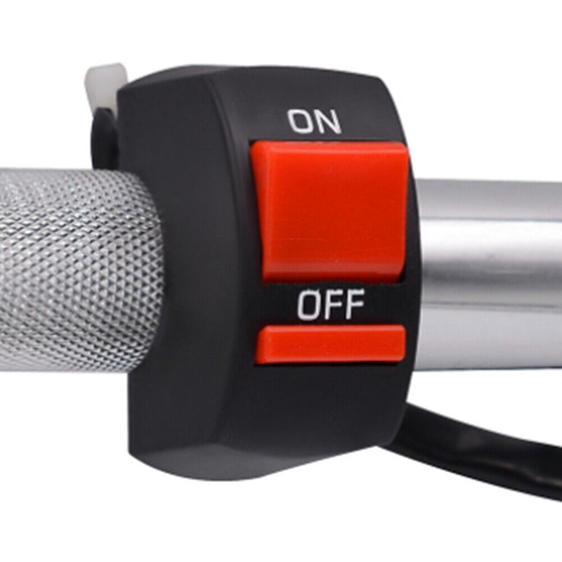 On Off Button Motorcycle Motorbike ATV Handlebar Switch for 7/8 inch Handle
