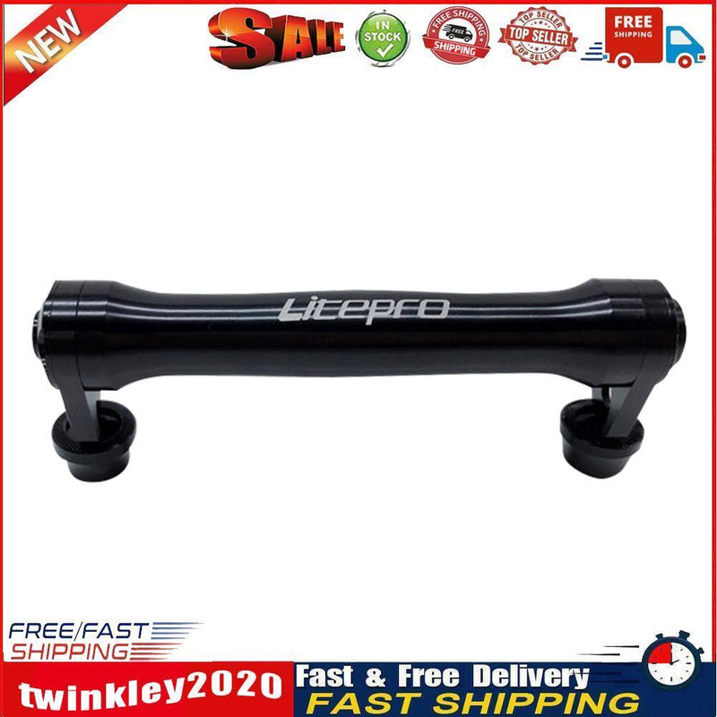 LITEPRO Folding Bicycle Extension Telescopic Bar for Brompton Easy Wheel Newly