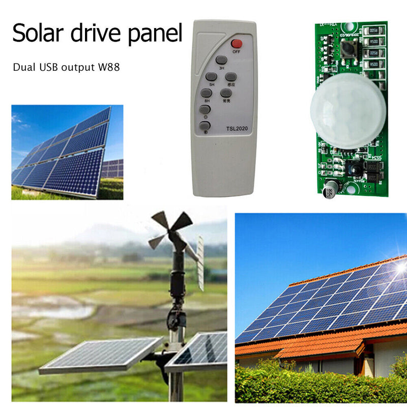 3.2V 3.7V Controller Remote Control PIR Sensor Solar Integrated Circuit Board