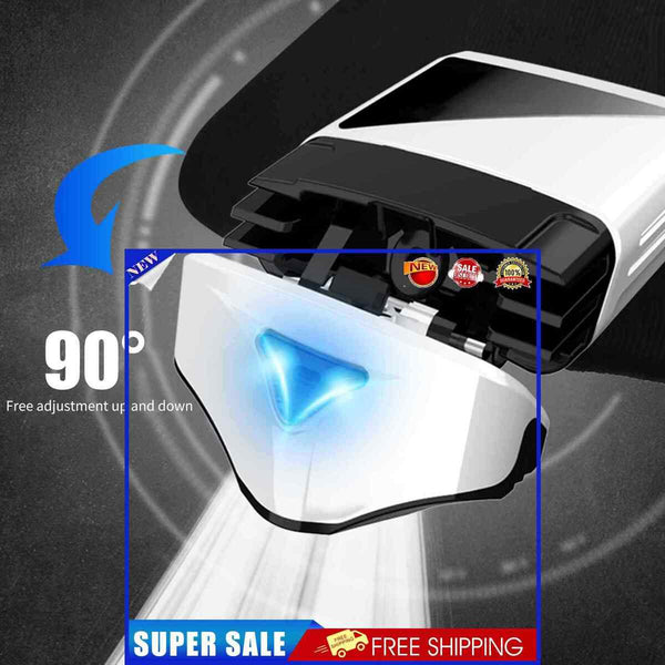 Ultra Bright Headlamp Hands Free LED Clip on Cap Lights - Rechargeable 3 Modes