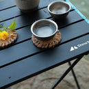 Folding Table Multifunctional Aluminum Alloy Portable Outdoor Camping BBQ D