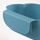 Hanging Storage Basket Organizer Trash Can Shelf Home Kitchen Tool (Blue) Newly
