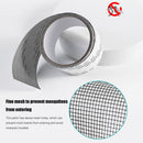 5x200cm Anti-Mosquito Screen Window Patch Self-Adhesive Repair Tape (Black)