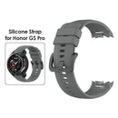 Silicone Watch Band Smart Bracelet Wrist Strap for Honor GS Pro (Grey)
