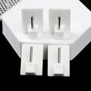 PVC Curtain Hooks Self-adhesive Wall Hook Storage Holder Bathroom Towel Holder