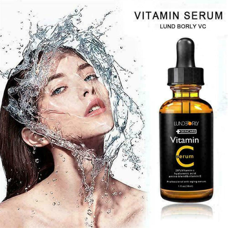 Vitamin C Acid Serum Skin Care Moisturizing L8Q8 Whitening I7F3 Essence L0J5