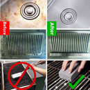 2x BBQ Grill Cleaning Brick Block Barbecue Racks Stains Grease Cleaner Newly