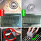 2x BBQ Grill Cleaning Brick Block Barbecue Racks Stains Grease Cleaner Newly