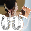 Gift Flower Daisy Pattern Daisy Earrings Hoop Dangle Stud Creative Earrings