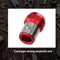 Screwdriver Magnetic Ring Powerful Magnet Anti-Slip Screw Bit Holder (Red)