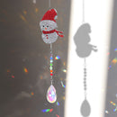 DIY Diamond Painting Christmas Snowman Crystal Light Catcher Charm (AA882) Newly