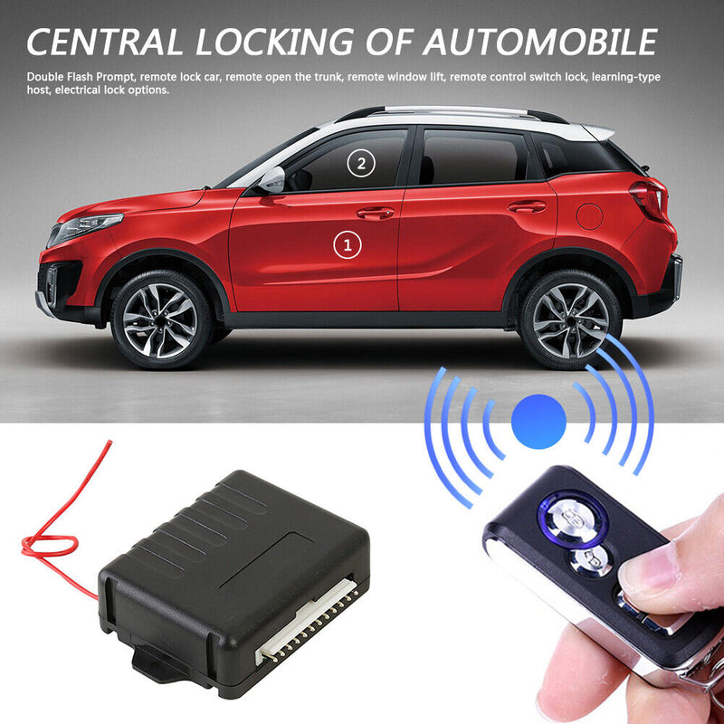 Car Remote Central Door Locking Kit Car Keyless Entry Alarm System 410/T219