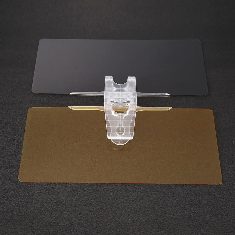 2 in 1 Car Sun Visor Day Night Anti Glare Dazzling Goggle Sunshade Mirror
