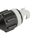 Rowing Boat Air Valve Adaptor Kayak Pump Adapter for SUP Board (Black)