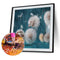 Dandelion Hedgehog 5D Full Drill DIY Diamond Painting Cross Stitch Decor Newly
