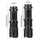Multifunction Super Bright Aluminum Light Flashlight Torch UV LED Torches 365nm