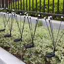 #A Solar Fairy Lawn Lamp IP65 Waterproof Decorative Garden Light Firefly Lantern