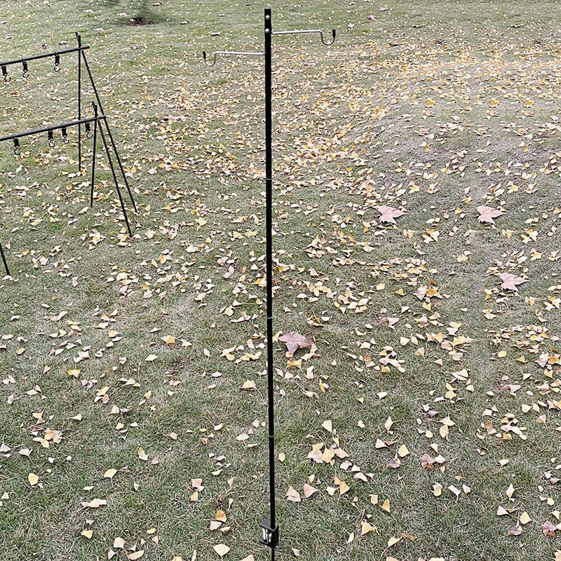 Outdoor Camping Lamp Bracket Portable Storage Hanging Hook Light Holder Stand