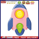 Rocket Dimple Sensory Toys Stress Relief for Kids Baby Finger Board Hand Sque