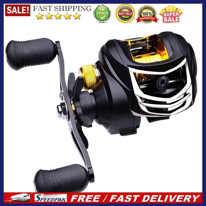 Fishing Reel 7.2:1 Bait Casting Reels Magnetic Brake System Fishing Wheel Tac