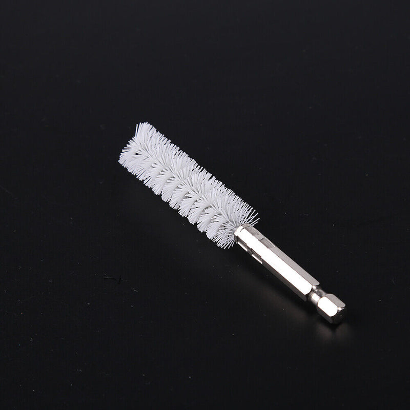 2pcs/Set Universal Impact Drivers Pipe Cleaning Nylon Brushes w/ Hex Shank Newly