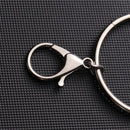 Punk Metal Big Ring Hip Hop Jewelry Bag Chain Pants Key Ring Key Chains Clip