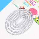 Circle Frame Metal Cutting Dies for DIY Scrapbooking Card Die Cuts (AB0043)