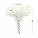 Accessories Luminous Ground Screws Tent Nail Screw Spike Hook Wind Rope Buckle