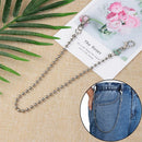 For Jeans Pants Punk Keychain  Trousers Chain Men Key Ring Wallet Belt Chain