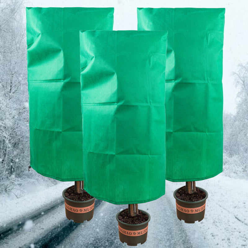 Green Plant Winter Cover Garden Yard Anti Freeze Protection Bag (0.8x1m)