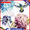 5D Diamond Painting Ink Bird Full Round Drill DIY Rhinestone Picture Home Decor