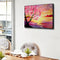 50x40cm Oil Paint By Numbers Sunset Sea Frameless Picture Craft Home Decor Kit