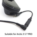 Adapter Cable for Arctis 3 5 7 PRO Gaming Headset Sound Card Cord Line (A) Newly