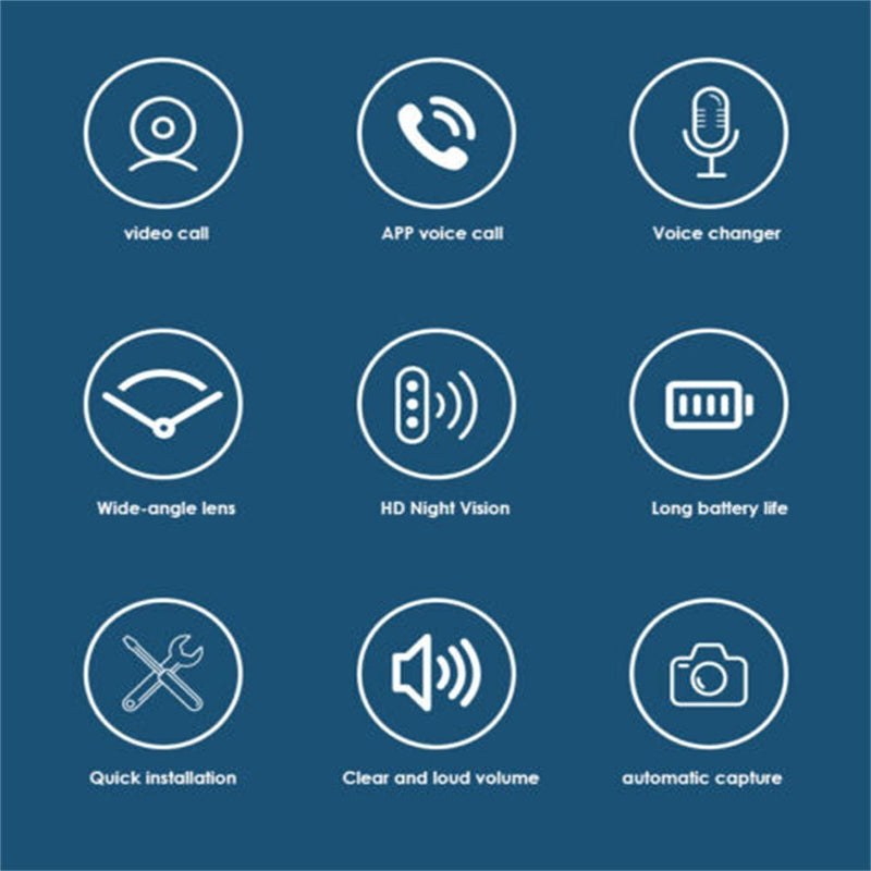 Volume Intelligent Home Doorbells Video Doorbell Wireless WiFi Door Bells