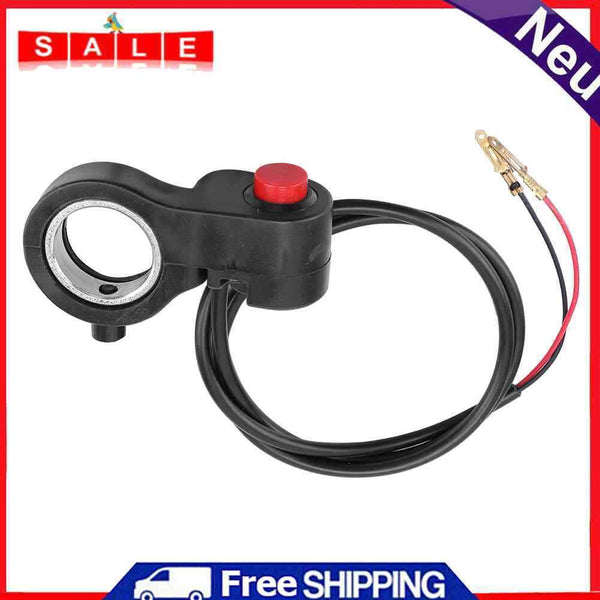 Motorcycle Handleable Single Switch Electric Bike Horn Starter Kill Button Switch