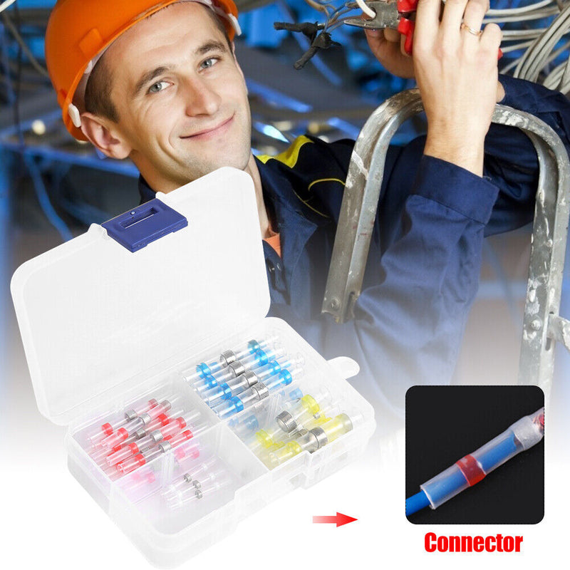 Thermal Shrinkage Wires Connector Waterproof Solder Heat Shrink (50pcs)