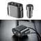 Baseus 5V/3.1A 2 USB Fast Charging Car Lighter Socket Splitter (Black) Newly