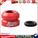 Bike Vacuum Tire Mouth Nut Cycling Inner Tube Valve Nozzle Lock Caps (Red) Newly