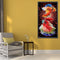 11CT Full Cross Stitch Pair of Koi Counted DIY Needlework Animal Wall Art Crafts
