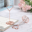 Desktop Decoration Clamps Stand Photos Clips Table Numbers Holder Place Card