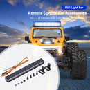 AUSTAR 16 LED Light Bar for 1/10 Axial SCX10 D90 TRX-4 RC Crawler Car Roof Lamp