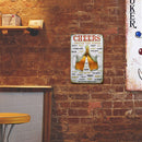 Wine Sheet Metal Drawing Metal Painting Tin Wall Home Poster Bedroom Art Sign