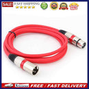 3Pin XLR Male to XLR Female Multi-Shielding Audio Adapter Cable for Microph
