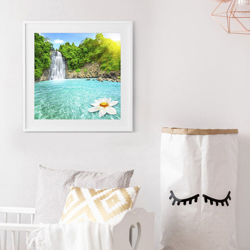 5D DIY Diamond Painting Waterfalls Full Drill Embroidery Cross Stitch Picture