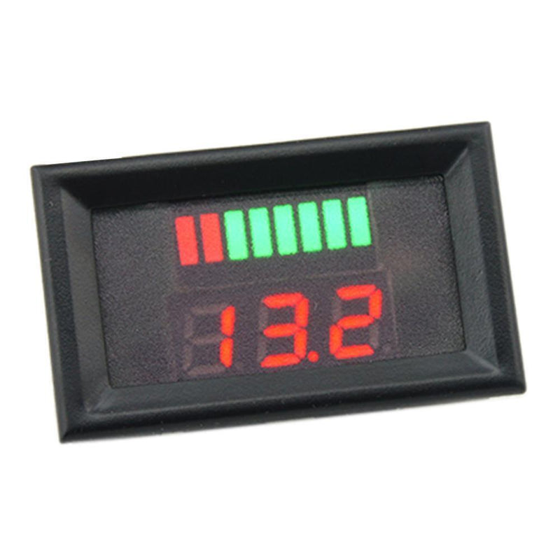 72V DC Digital Lead Acid Battery Capacity LED Indicator Voltmeter Tester