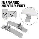 1Pair Bracket Infrared Heating Panel Stand Feet Portable Infrared Heater Stand~